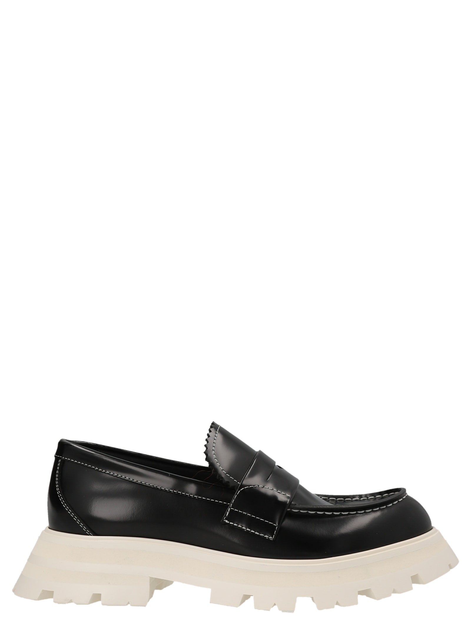 Alexander McQueen Leather Loafers