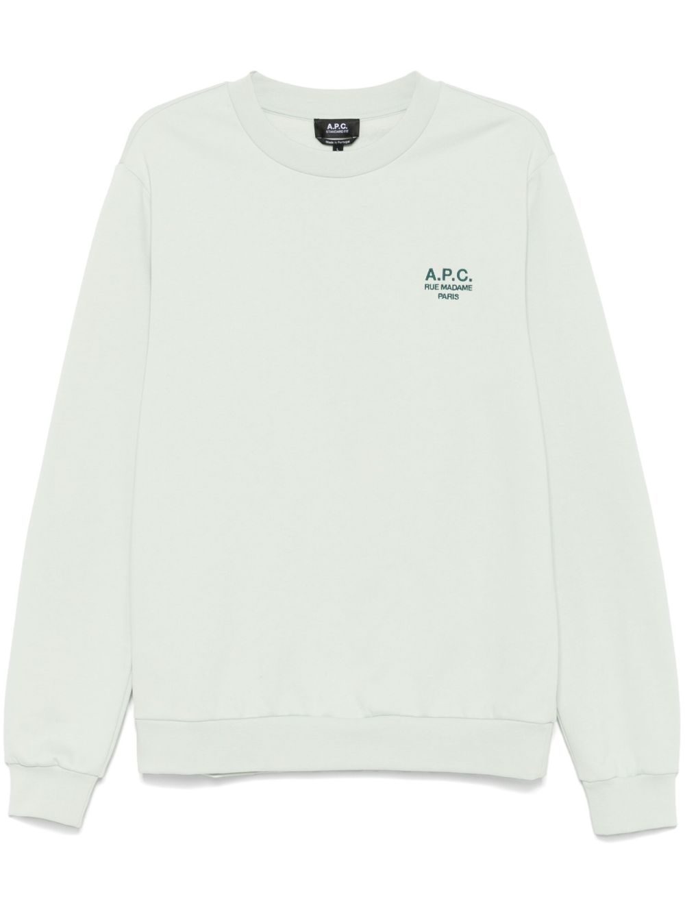 A.P.C. Standard Rue Madame 卫衣 - 绿色