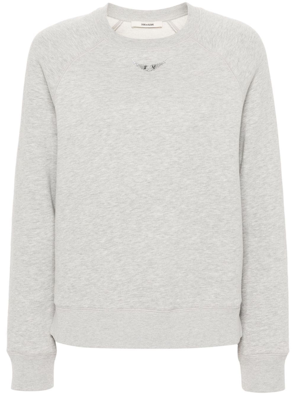 Zadig&Voltaire Upper 混色卫衣 - 灰色