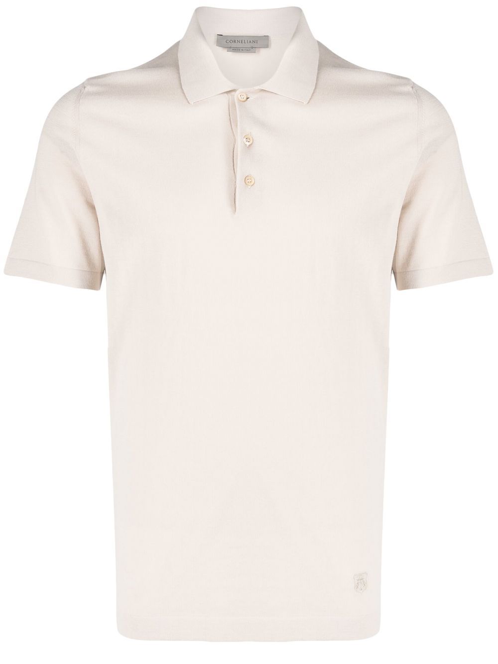 Corneliani 密织棉polo衫 - 中性色