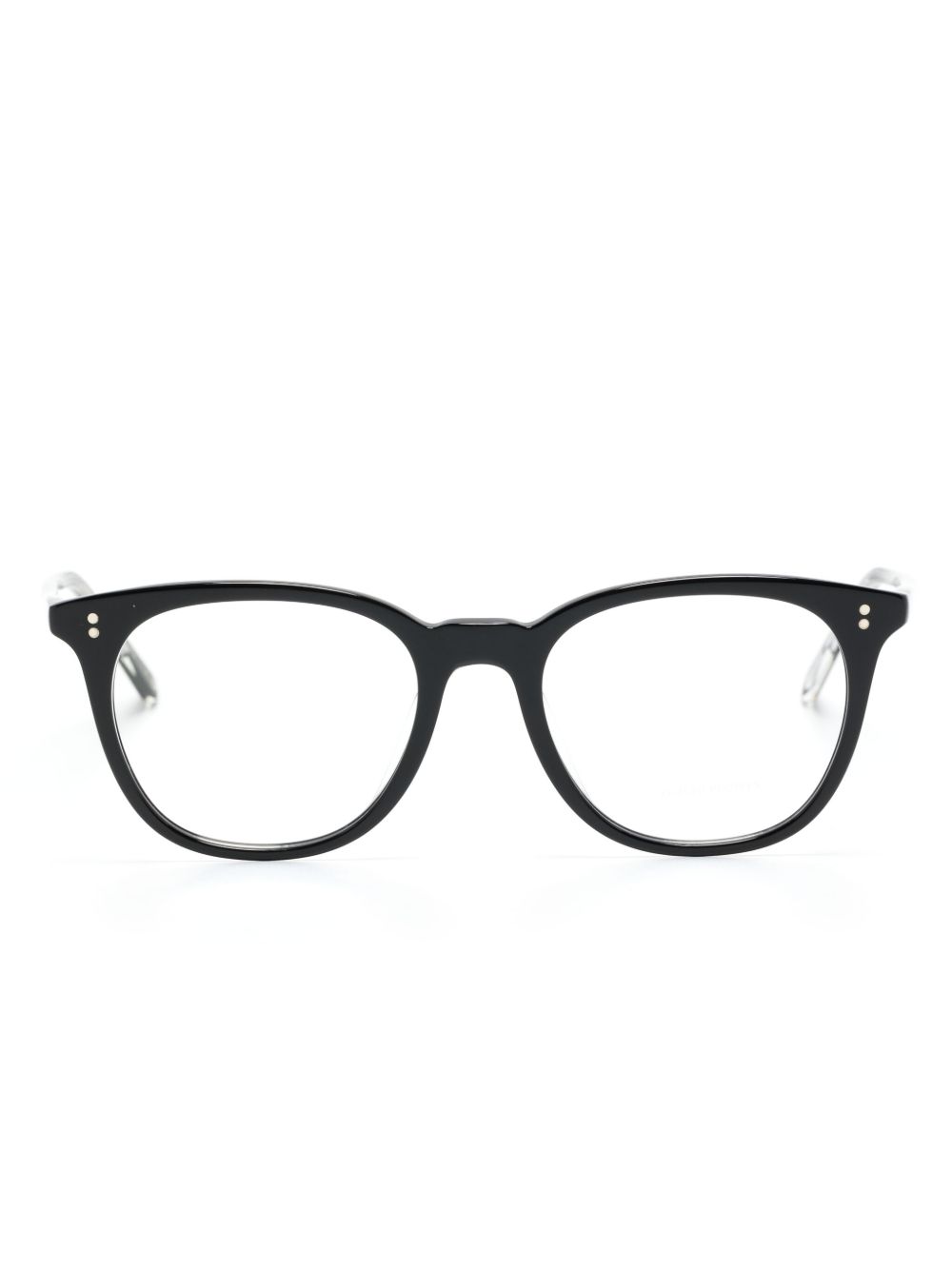 Oliver Peoples 圆框眼镜 - 黑色