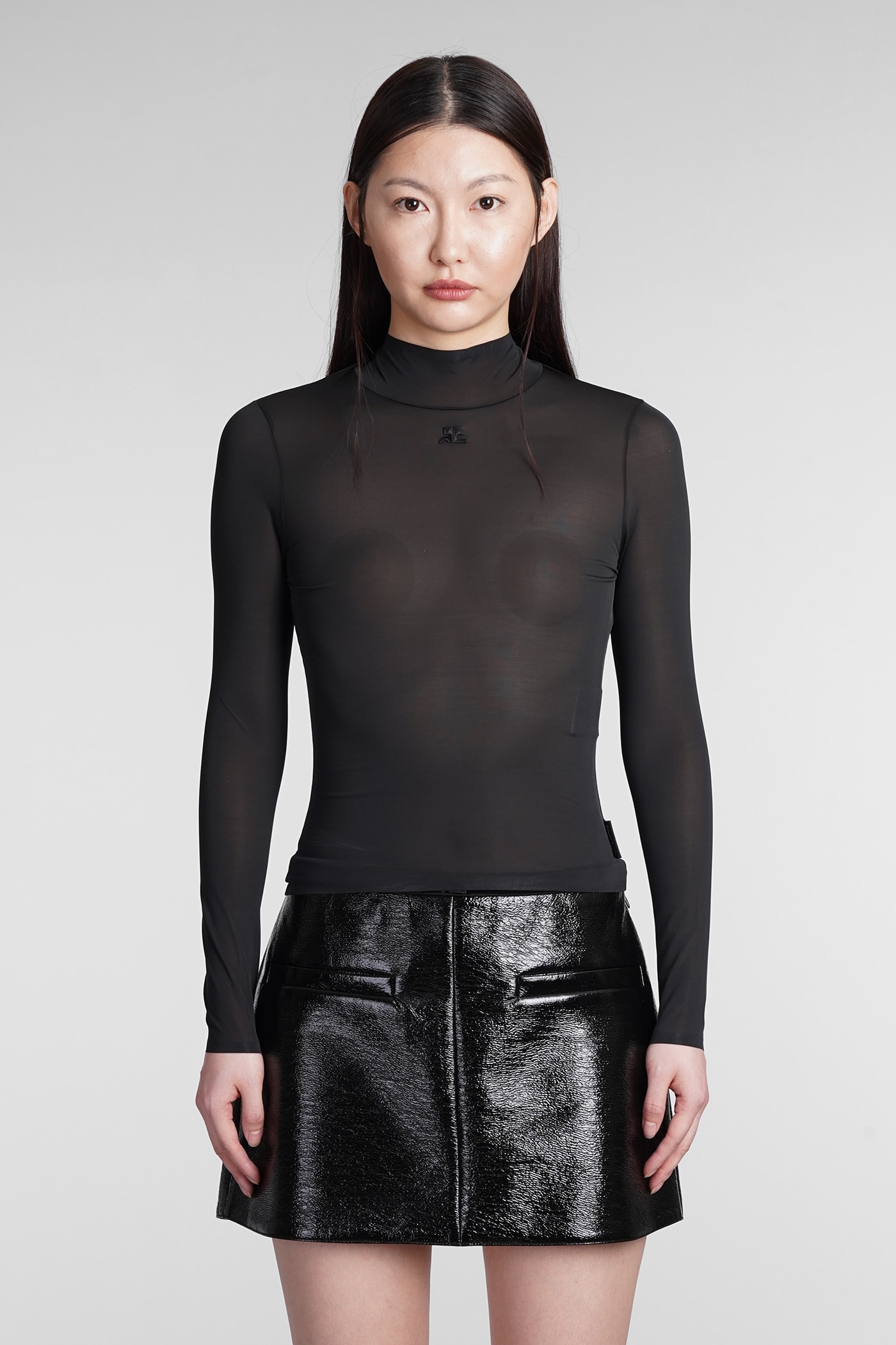 Courrèges Mockneck第二皮肤上衣