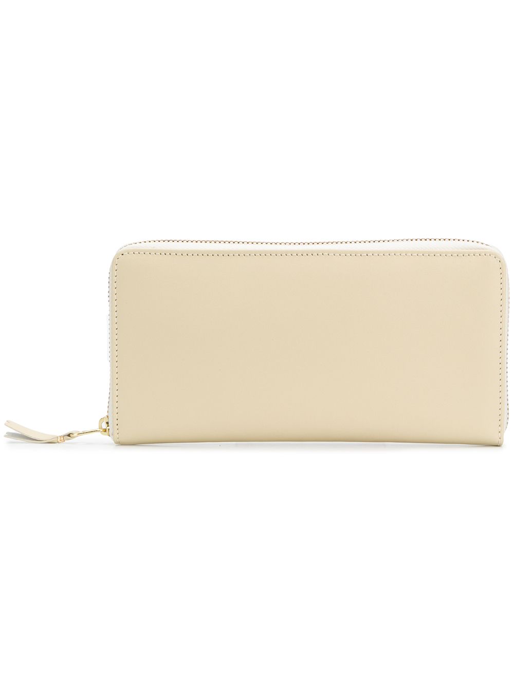 Comme Des Garçons Wallet 环绕式拉链皮质钱包 - 中性色