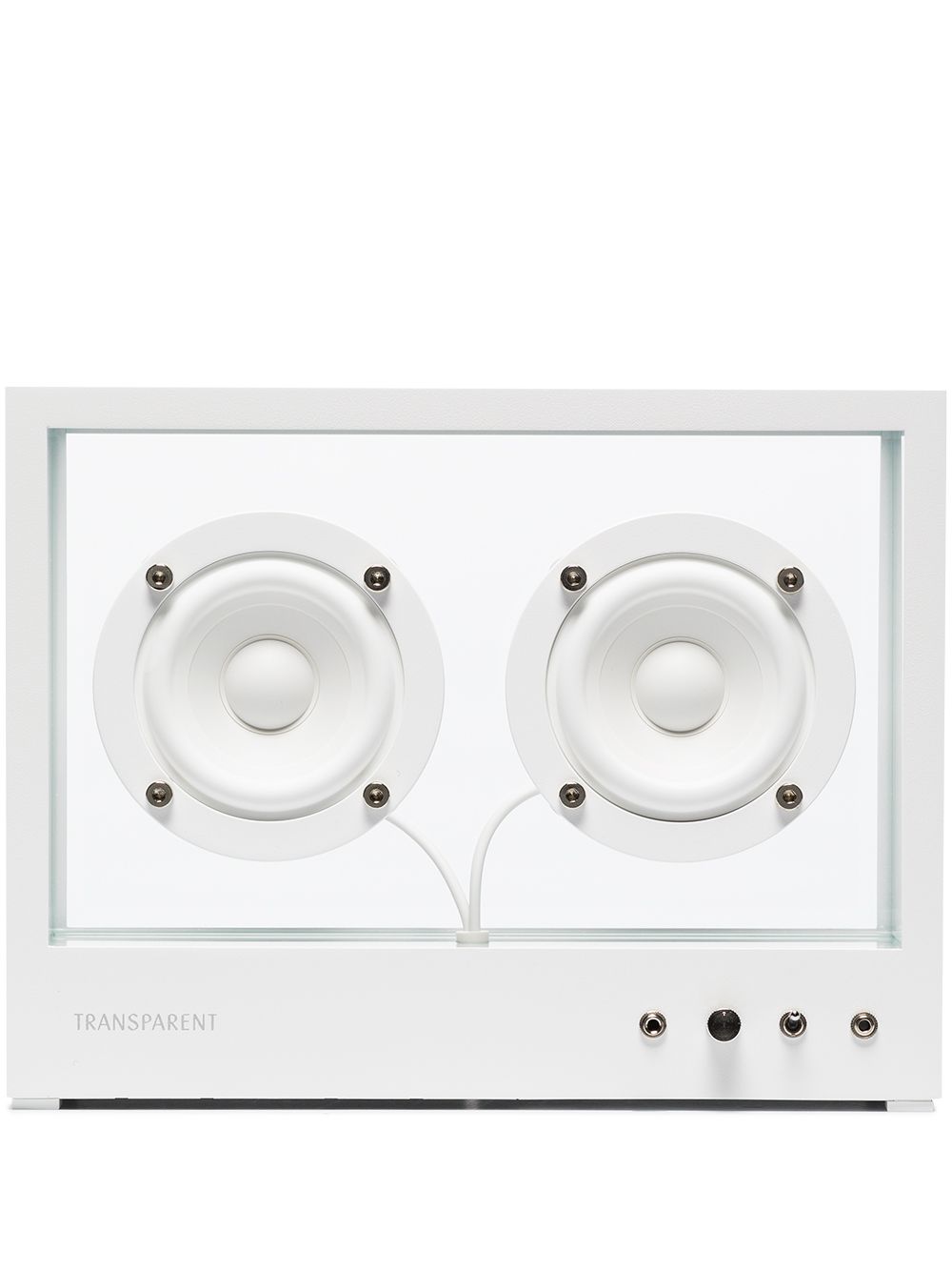Transparent 透明小号扬声器 - 白色