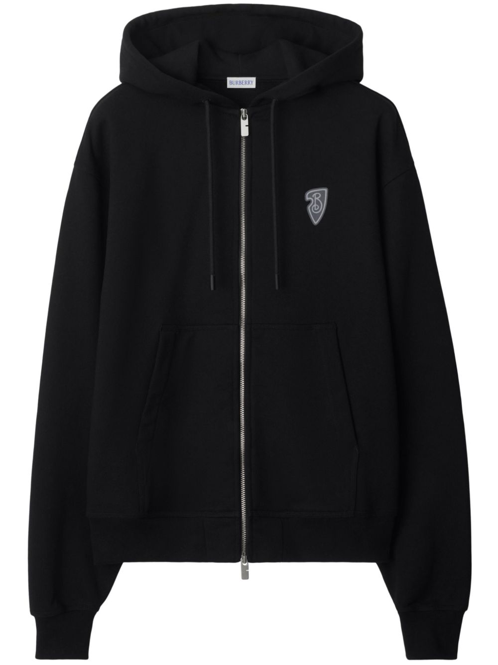 Burberry EKD 棉连帽衫 - 黑色