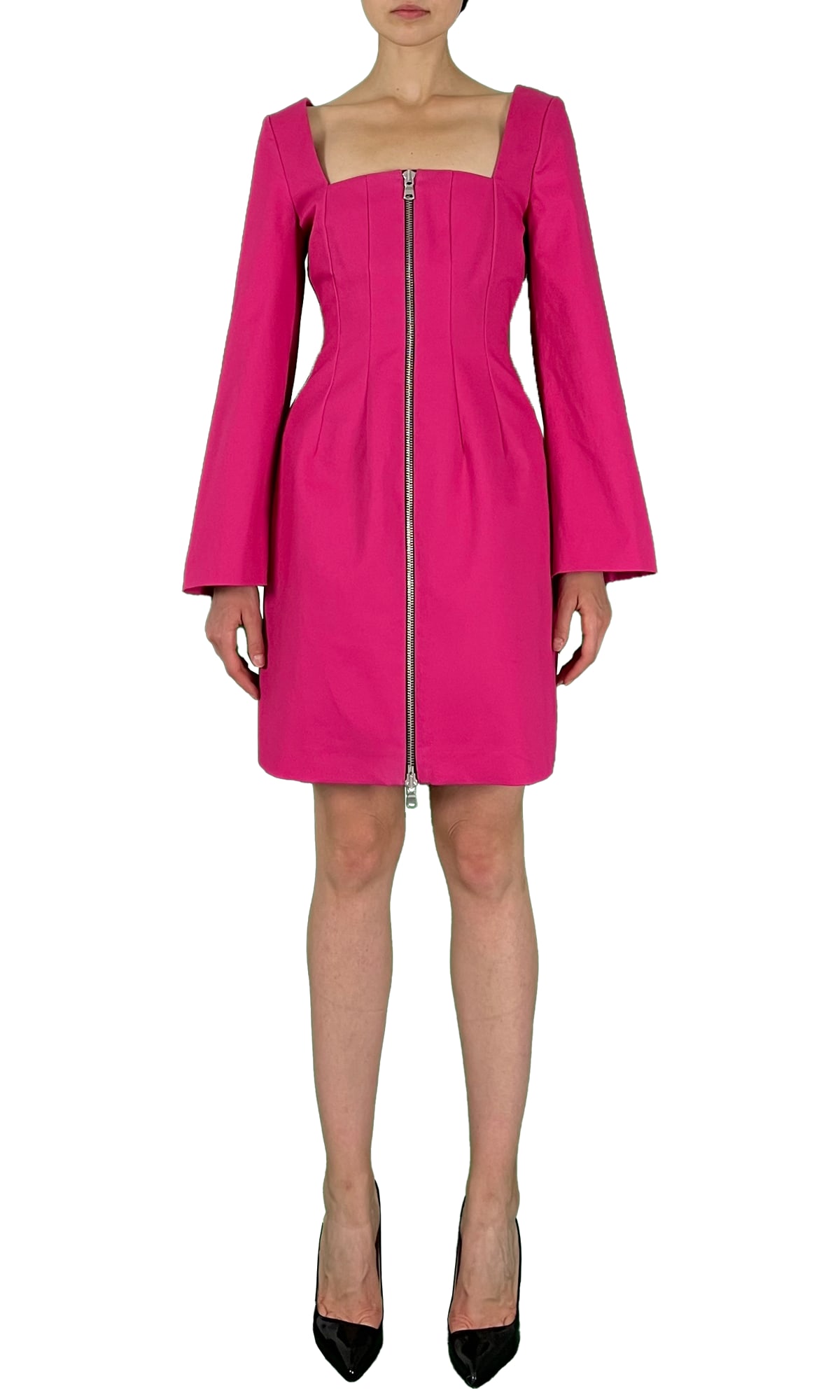 Sara Battaglia Zip Dress