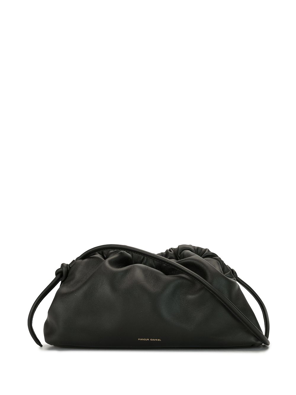 Mansur Gavriel 云朵造型迷你手拿包 - 黑色