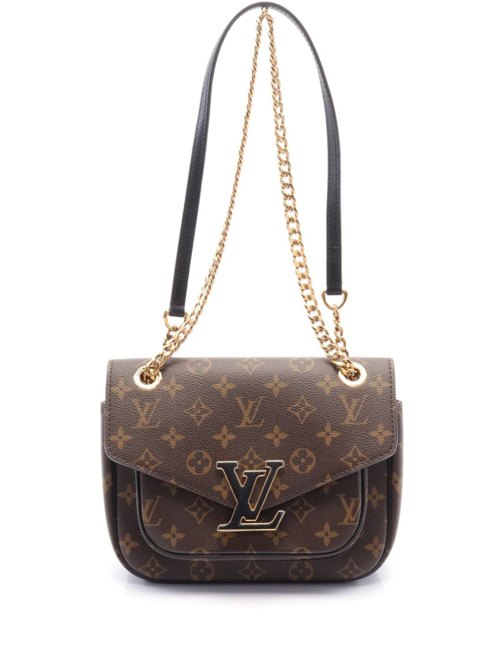 Louis Vuitton Pre-Owned Passy 单肩包（2021年典藏款） - 褐色
