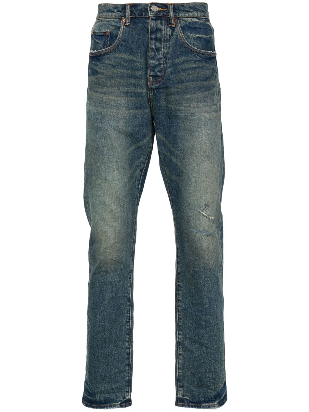 Purple Brand P005 Vintage Dirty Patina 牛仔裤 - 蓝色