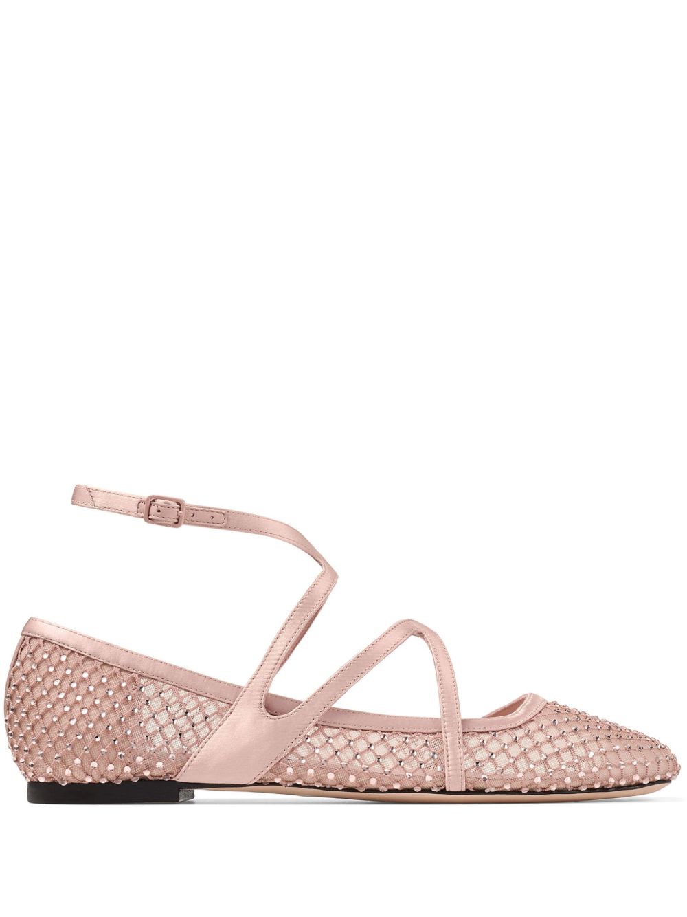 Jimmy Choo Astoria 芭蕾平底鞋 - 粉色