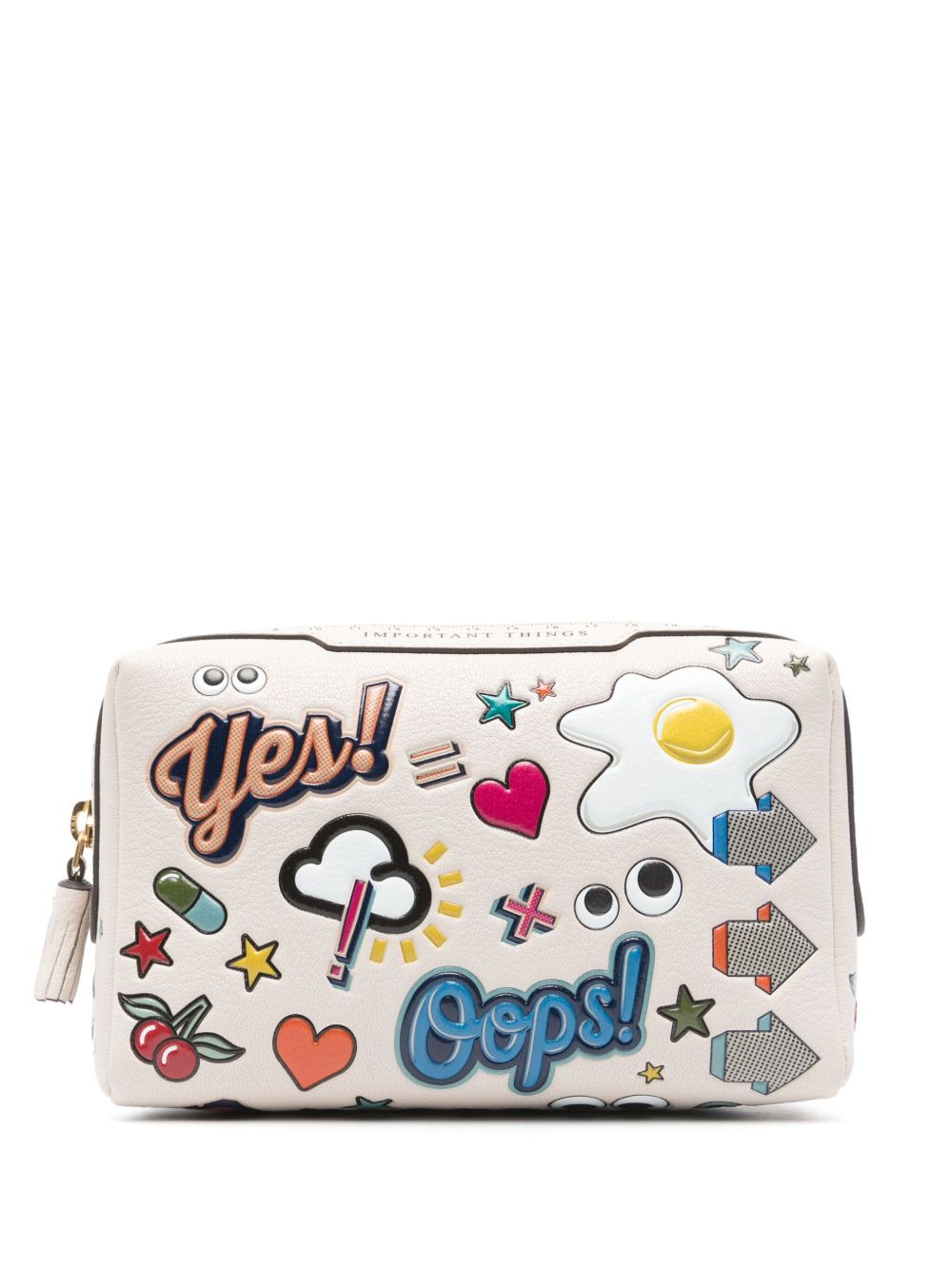 Anya Hindmarch Important Things 化妆包 - 中性色