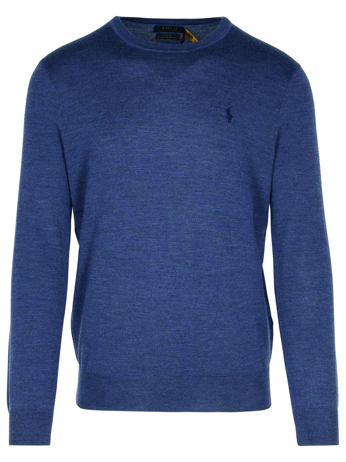 Polo Ralph Lauren Logo Embroidered Crewneck Jumper