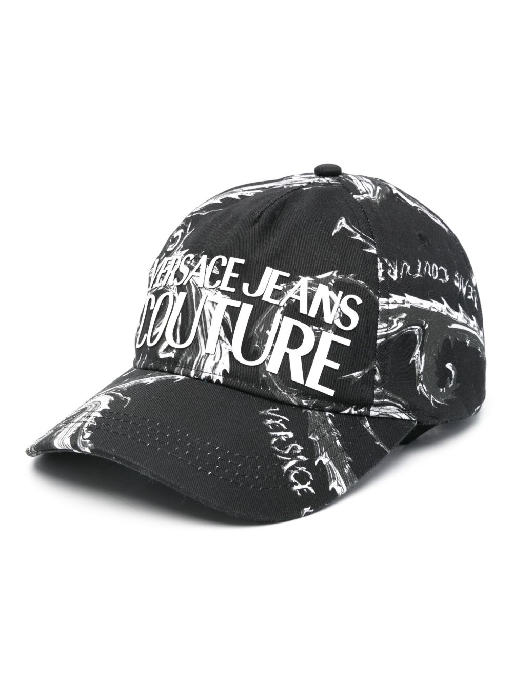 Versace Jeans Couture Chromo Couture 棒球帽 - 黑色