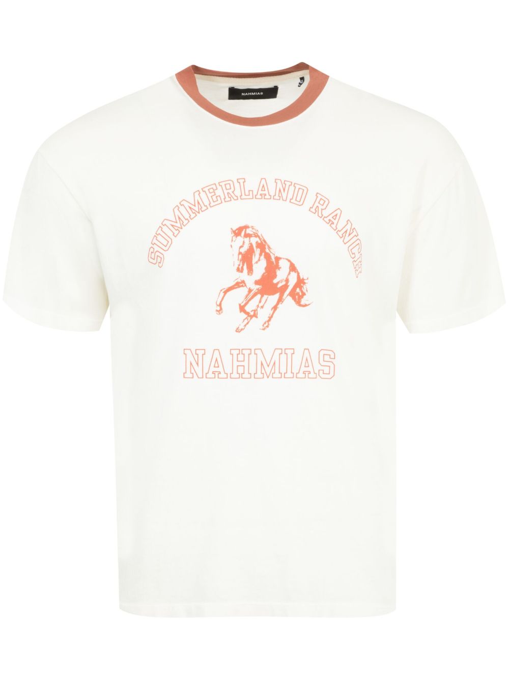 Nahmias Summerland Ranch T恤 - 白色