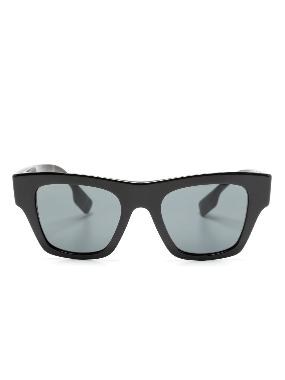 Burberry Eyewear 方框太阳眼镜 - 黑色