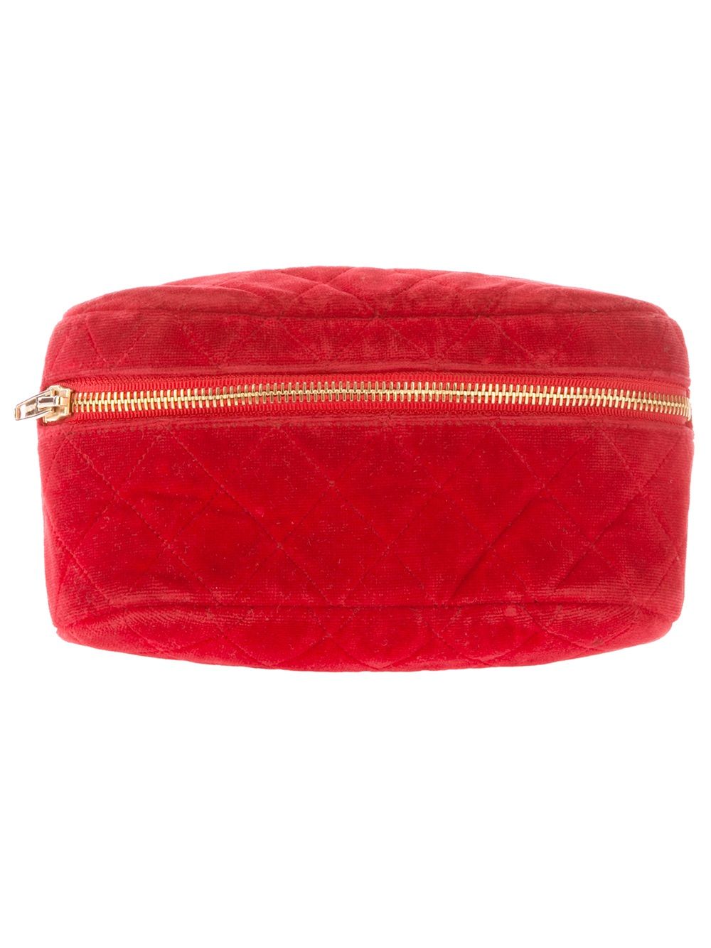 CHANEL Pre-Owned Quilted waist bag - 红色