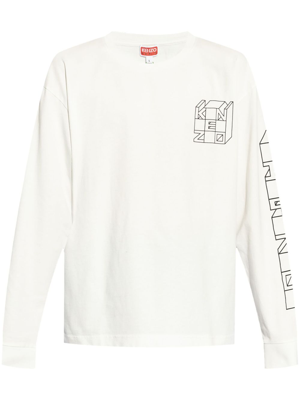Kenzo Kenzo Kube T恤 - 白色