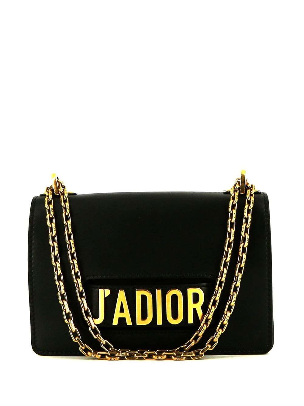 Christian Dior Pre-Owned J'Adior 皮质单肩包（典藏款） - 黑色