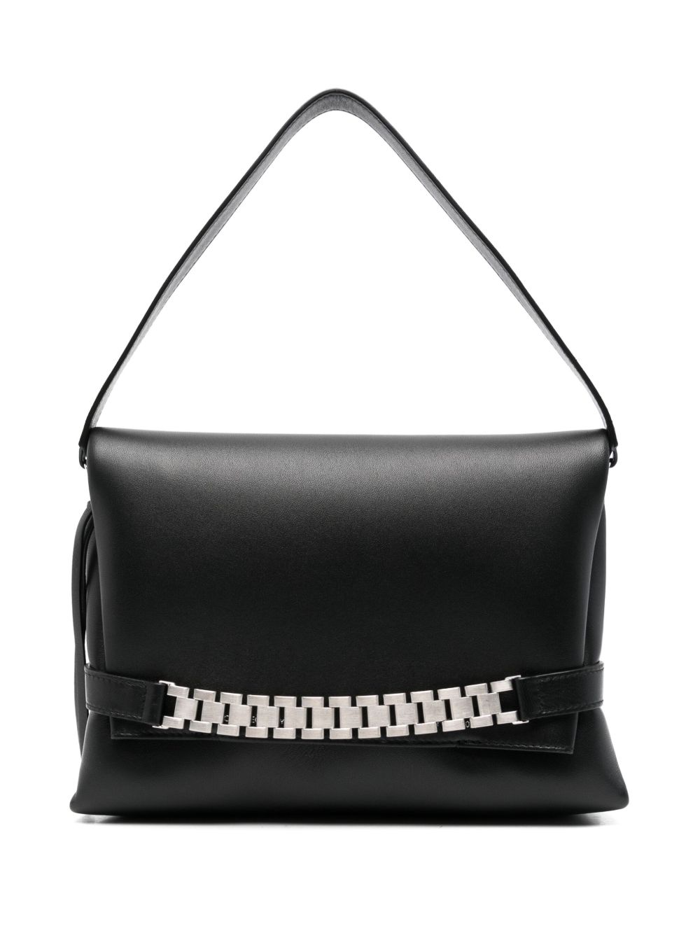 Victoria Beckham Chain Pouch 皮质单肩包 - 黑色