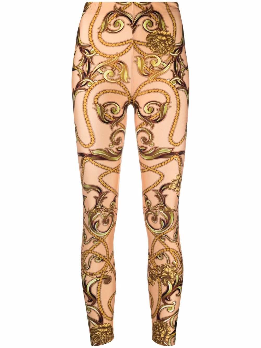 Philipp Plein New Baroque 印花打底裤 - 中性色