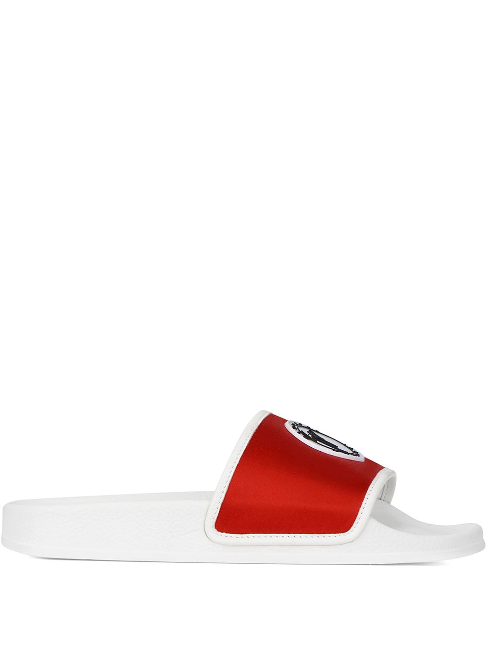 Giuseppe Zanotti Brett 缎面拖鞋 - 红色
