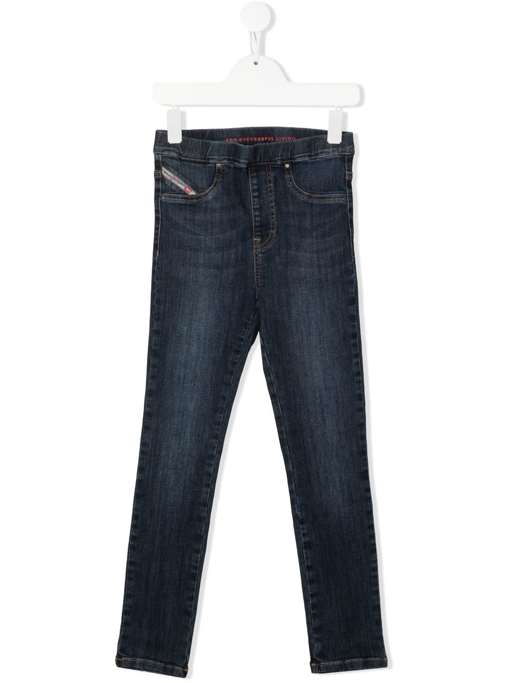 Diesel Kids Prexi 紧身牛仔裤 - 蓝色