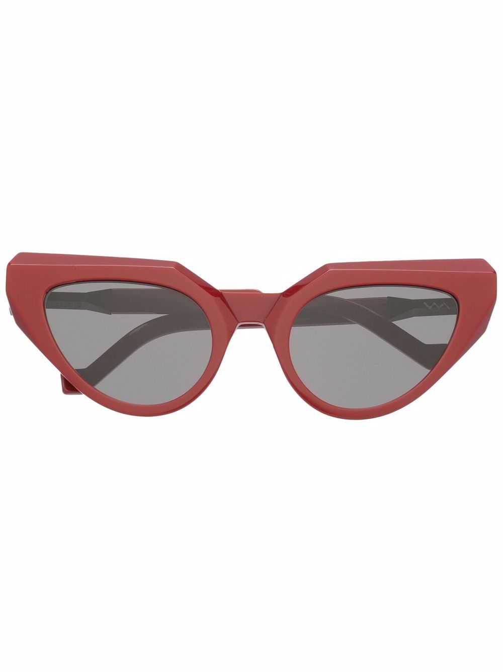 VAVA Eyewear 猫眼粗框太阳眼镜 - 红色