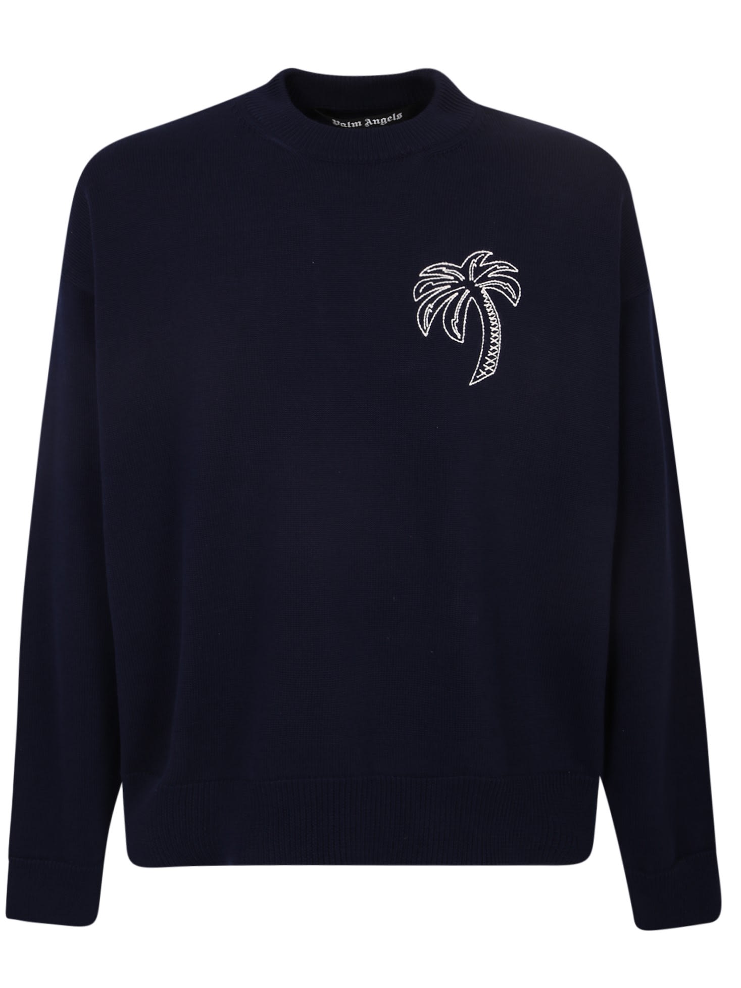 Palm Angels Embroidered Palm Sweater