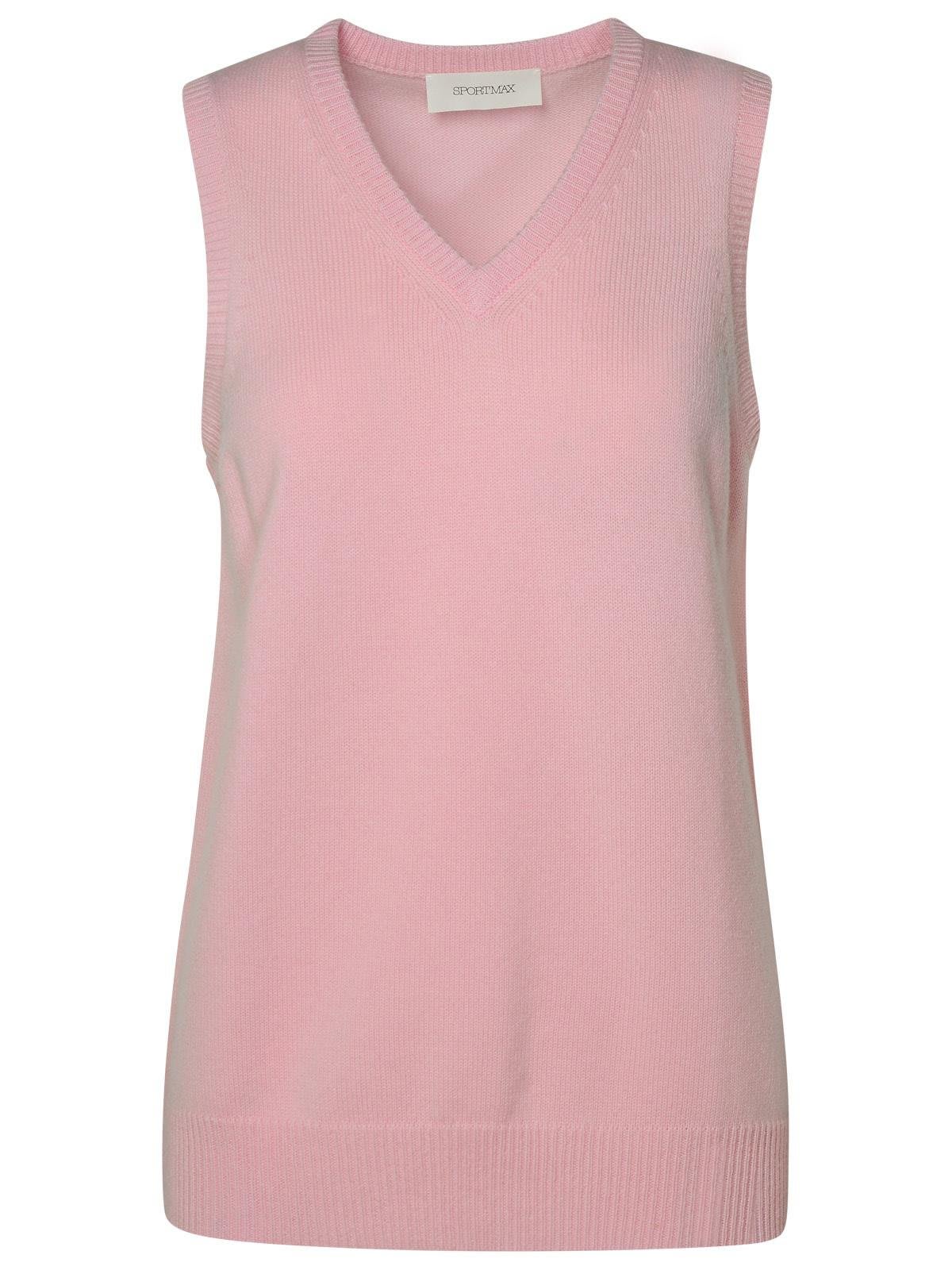 SportMax Gimmy V领针织上衣