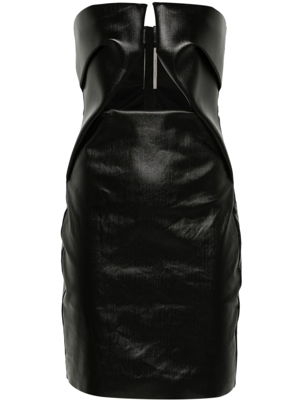 Rick Owens Prong 迷你连衣裙 - 黑色