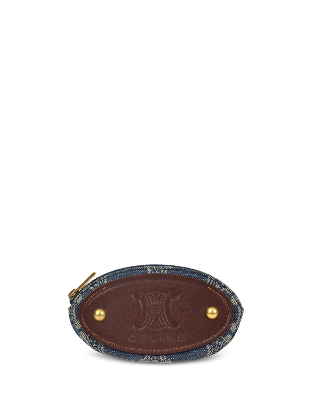 Céline Pre-Owned Macadam 零钱包（1990-2000年典藏款） - 蓝色