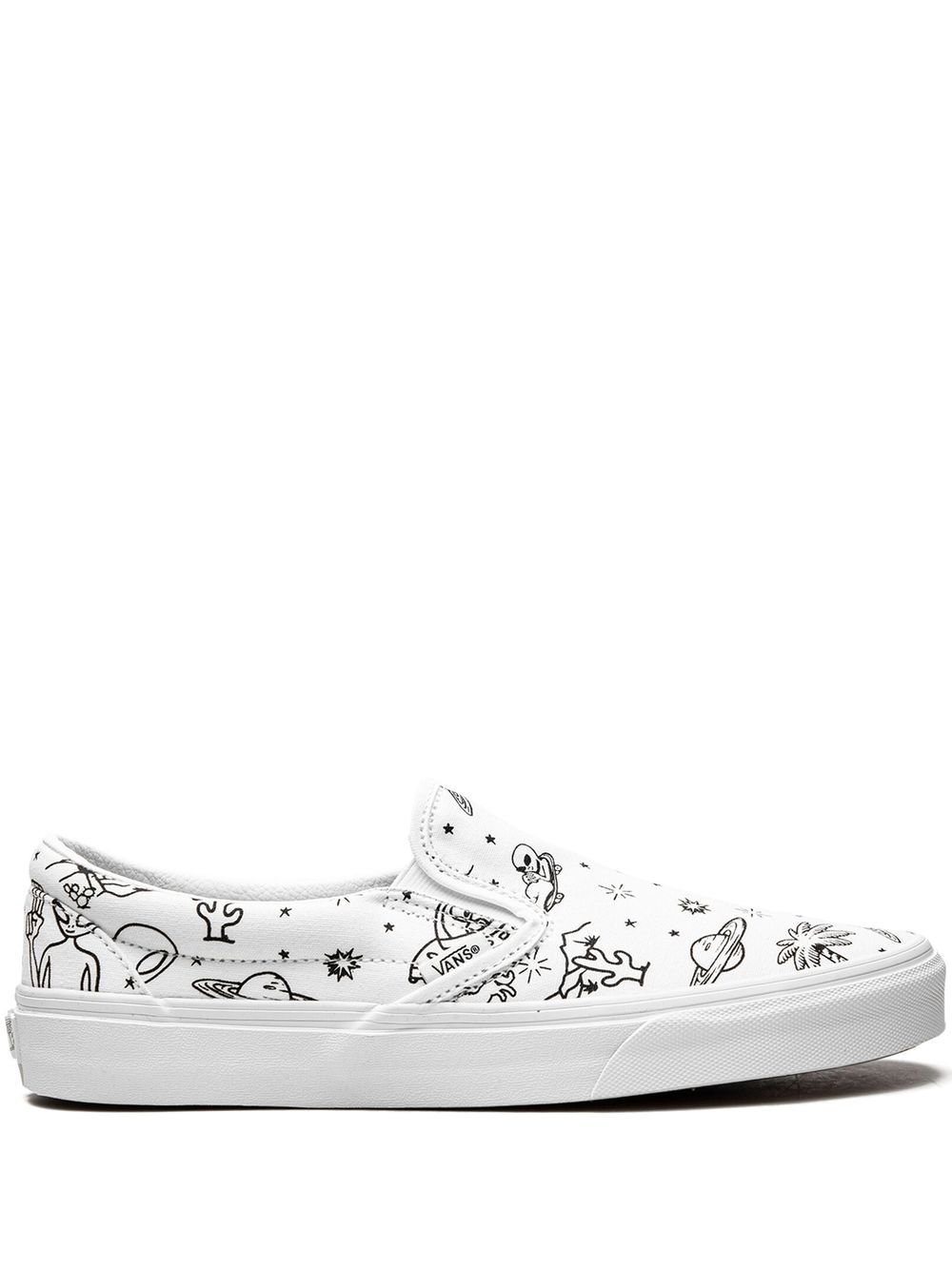 Vans Classic Slip-On 运动鞋 - 白色