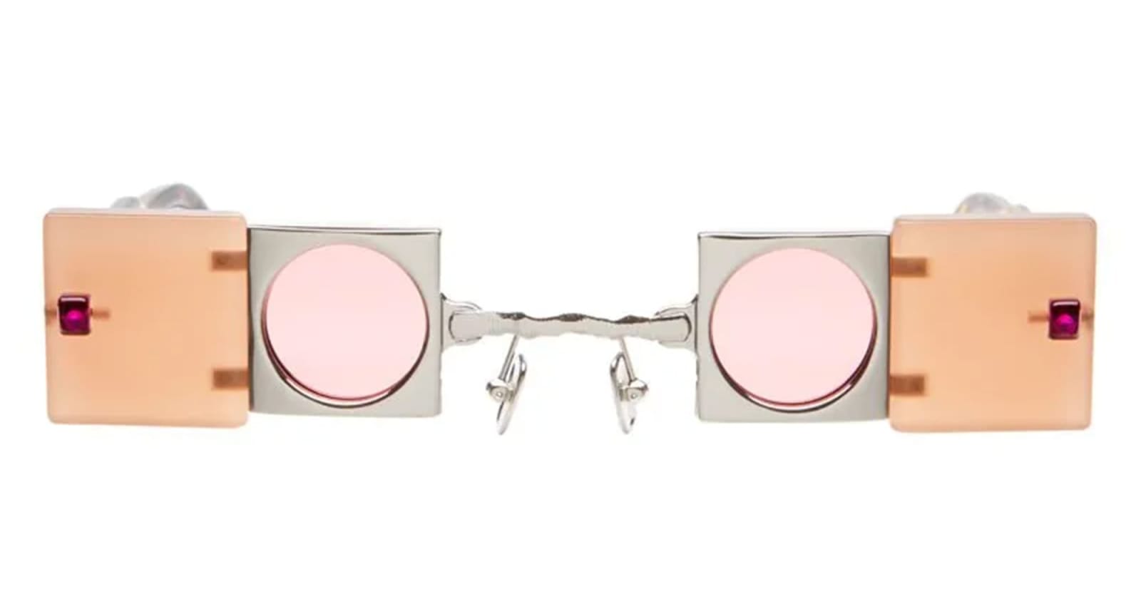 Kuboraum Mask Q50 - Silver Sunglasses