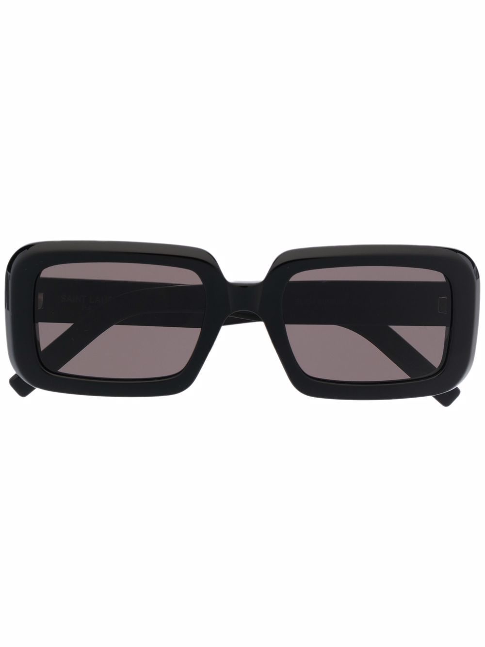 Saint Laurent Eyewear 方框太阳眼镜 - 黑色