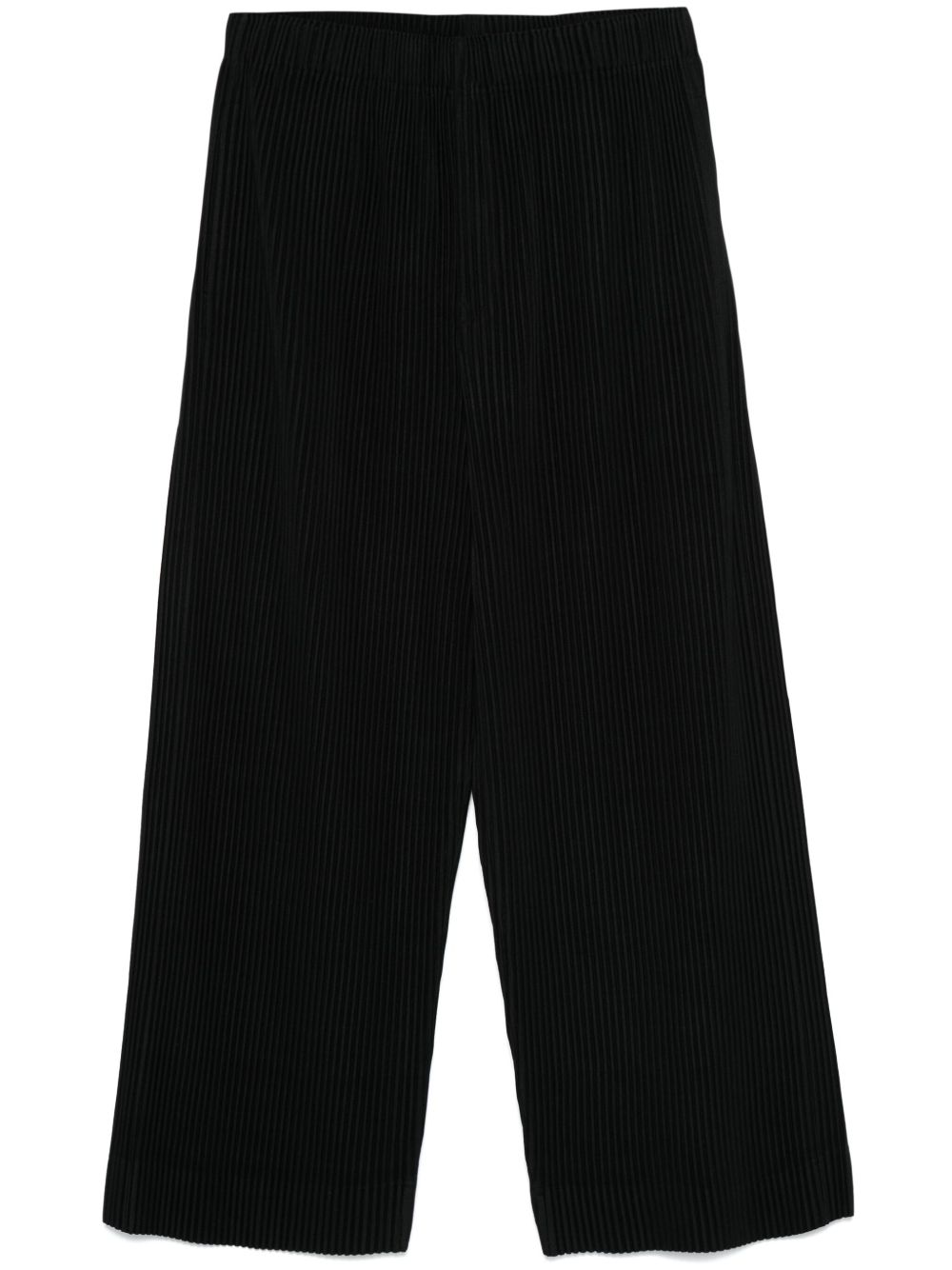 Homme Plissé Issey Miyake MC September 长裤 - 黑色