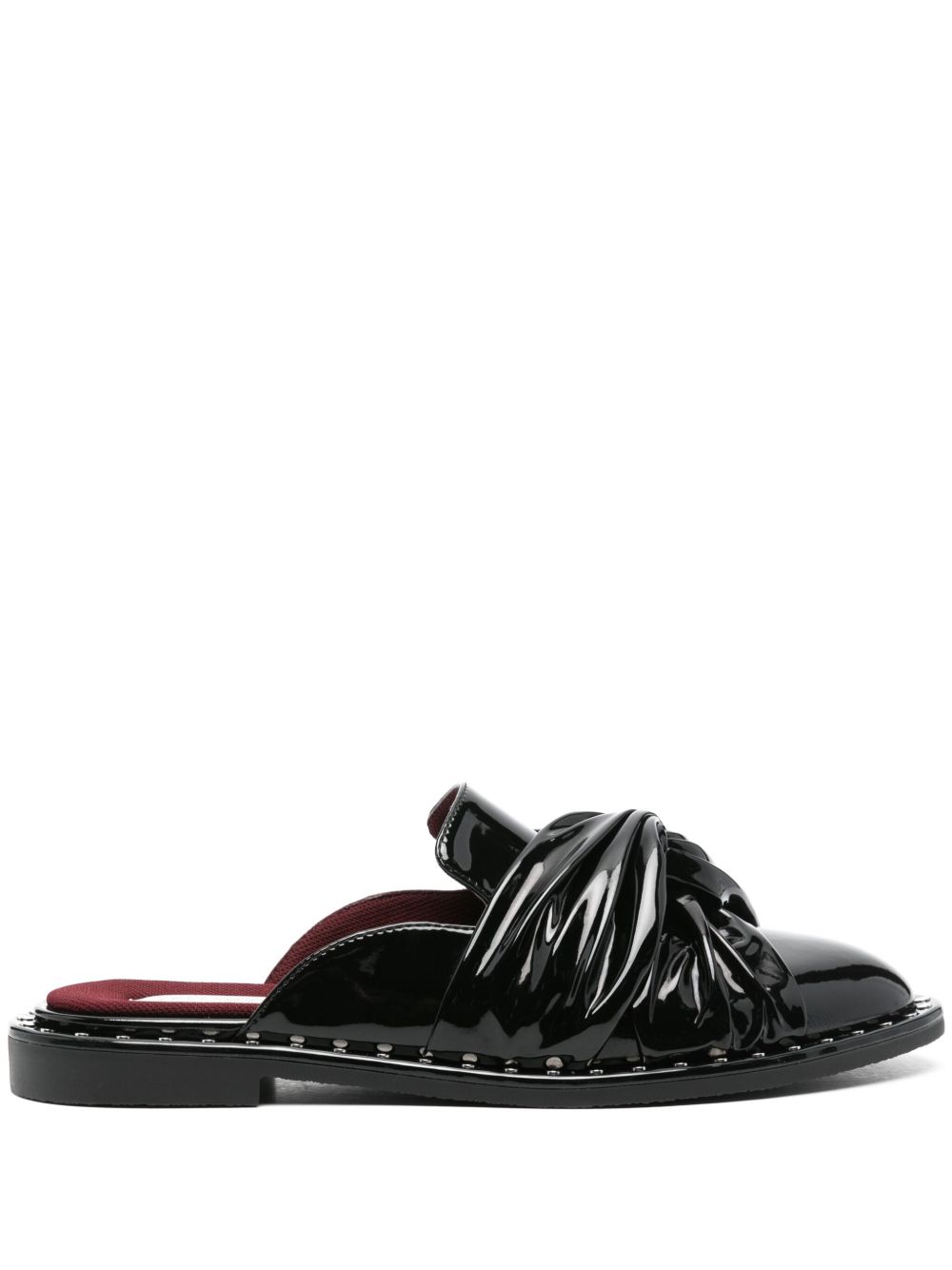 Stella McCartney Falabella Twisted Alter-Mat 穆勒鞋 - 黑色