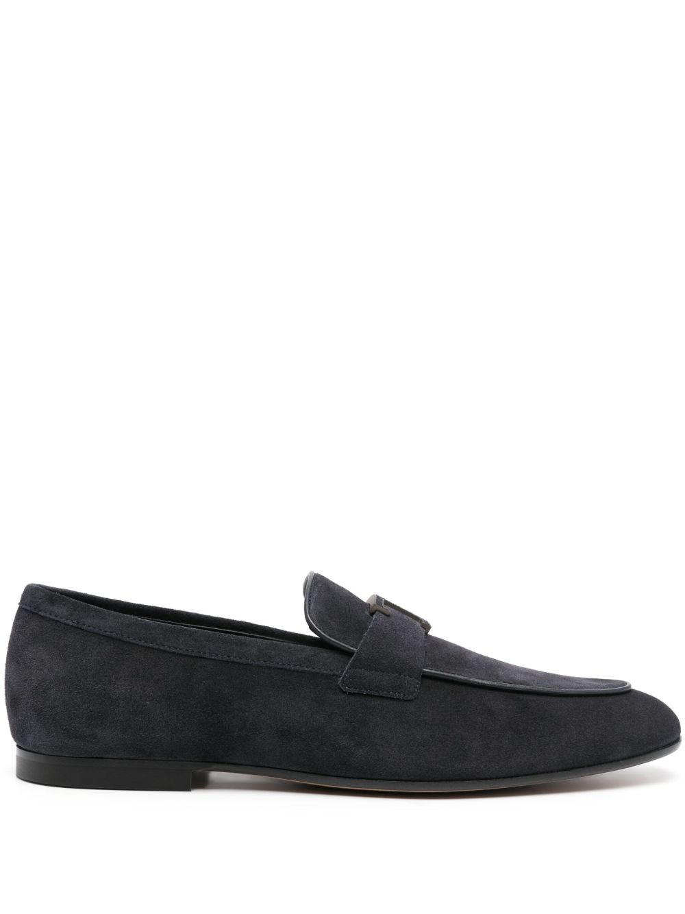 Tod's T Timeless 绒面皮乐福鞋 - 蓝色