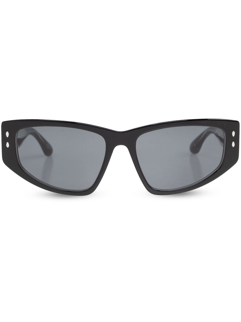 Isabel Marant Eyewear 蝴蝶形镜框太阳眼镜 - 黑色