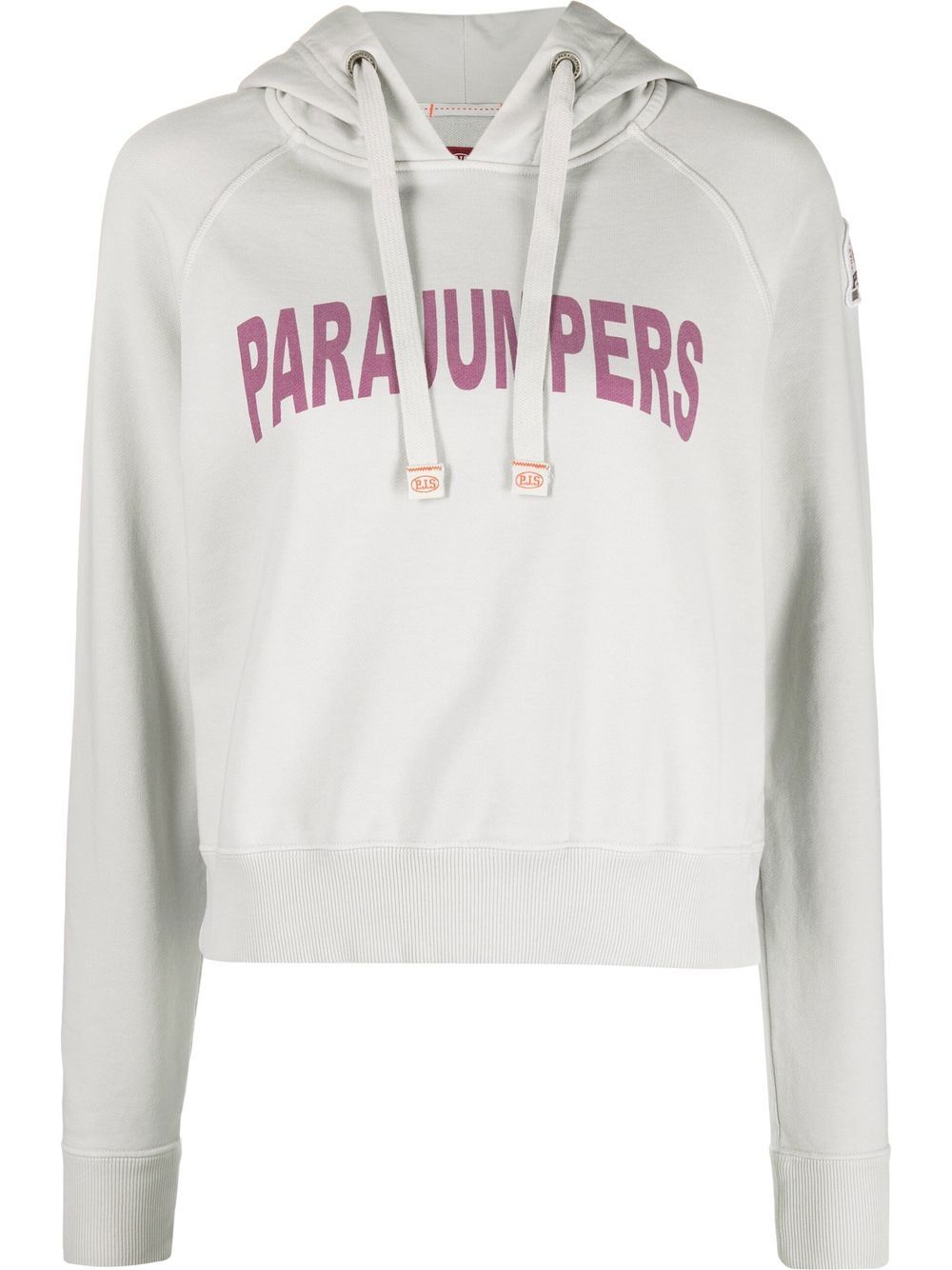Parajumpers logo印花连帽衫 - 灰色