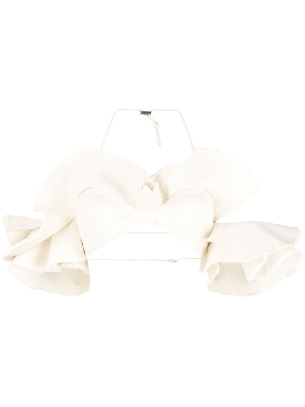 Jacquemus La brassière Artichaut 上衣 - 白色