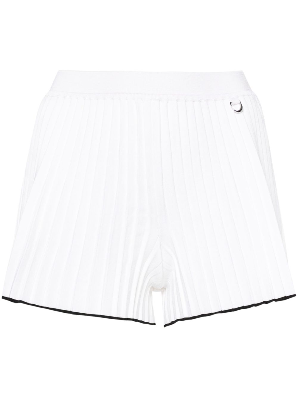 Jacquemus Le Short Maille Plissé 短裤 - 白色