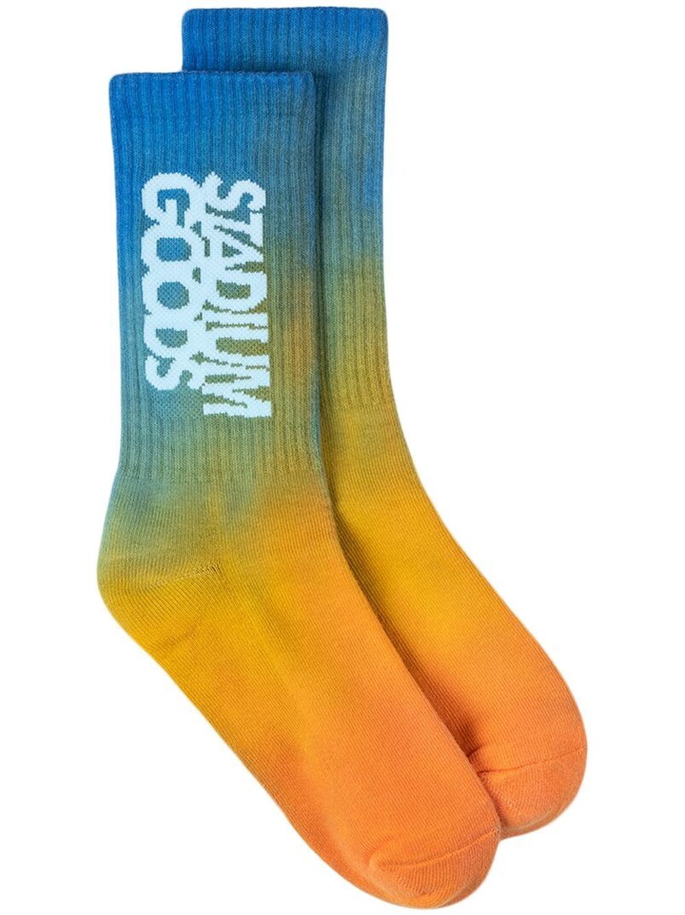 STADIUM GOODS® x Smalls Studio Dusk Gradient 针织袜 - 蓝色