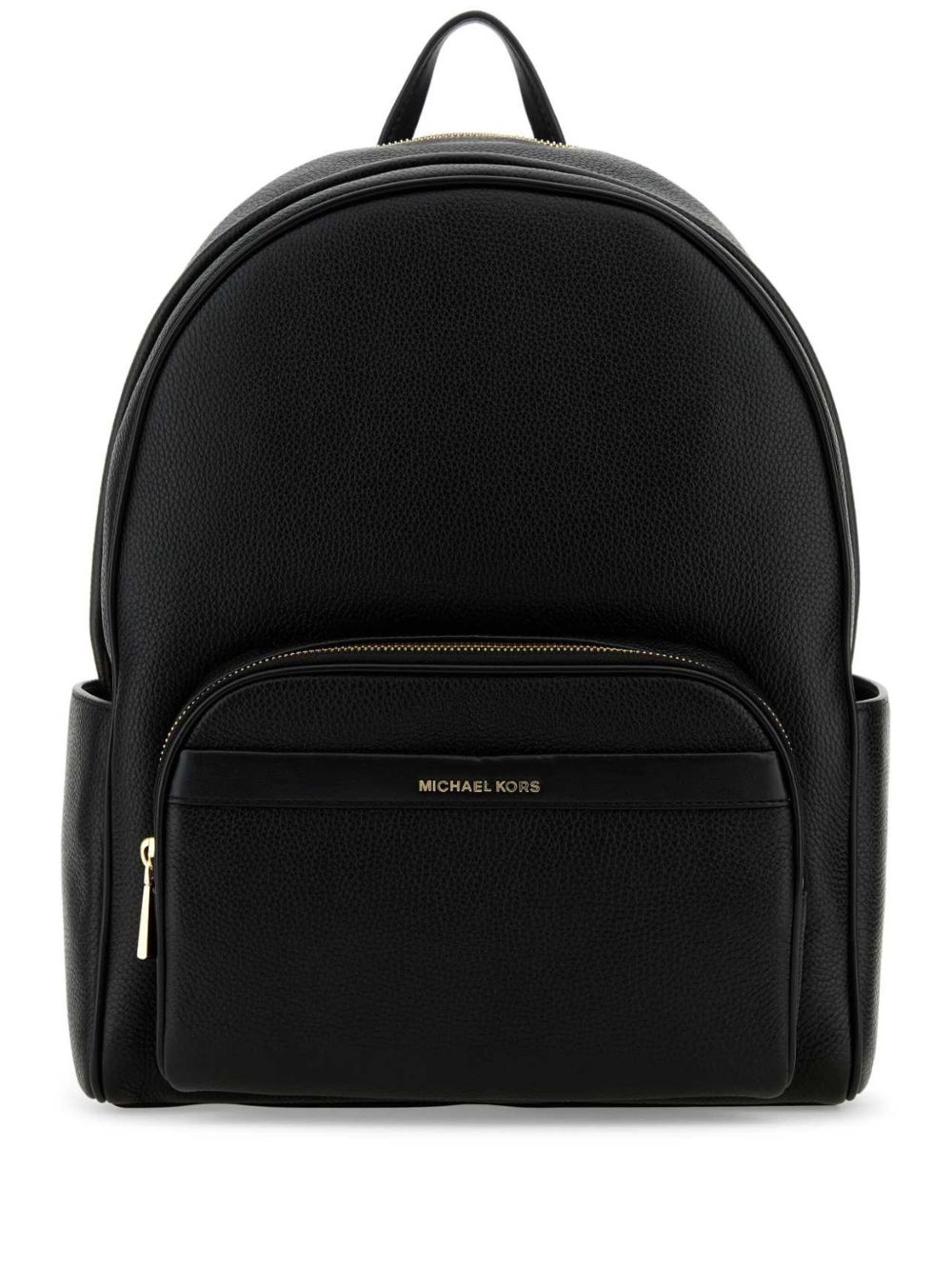 Michael Michael Kors Bex 大号皮质双肩包 - 黑色