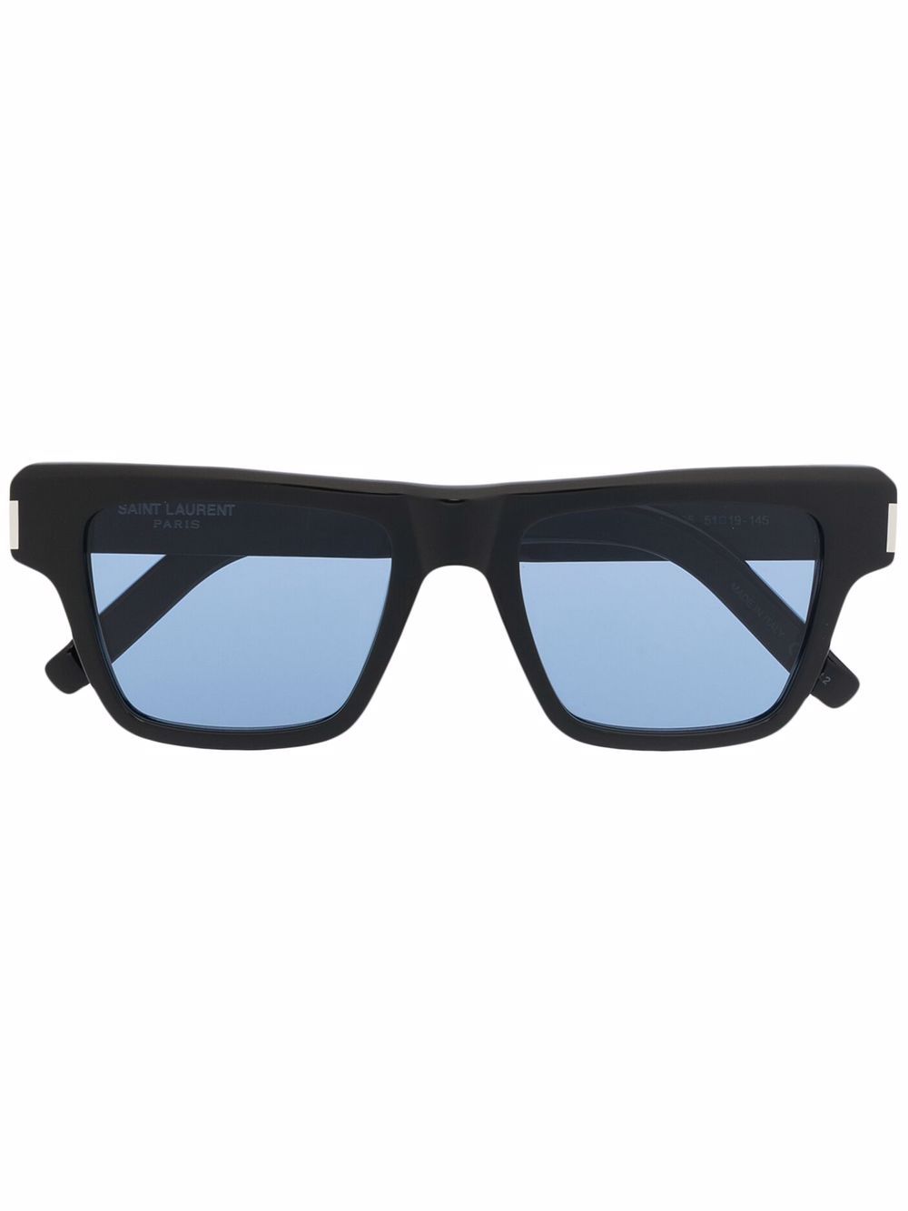 Saint Laurent Eyewear 圣罗兰眼镜系列 有色镜片方框太阳眼镜 - 黑色