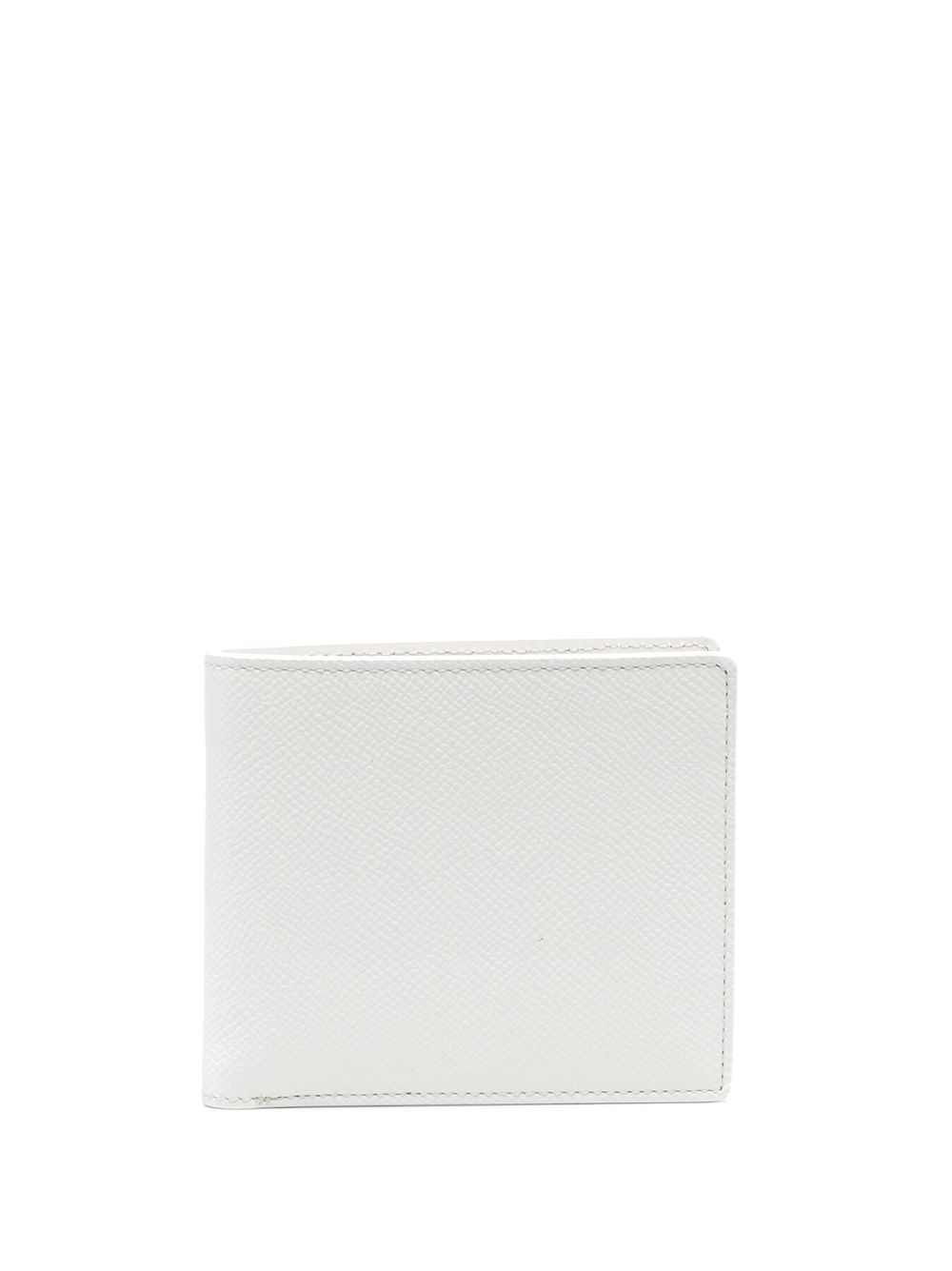 Maison Margiela 四缝线皮质卡夹 - 白色