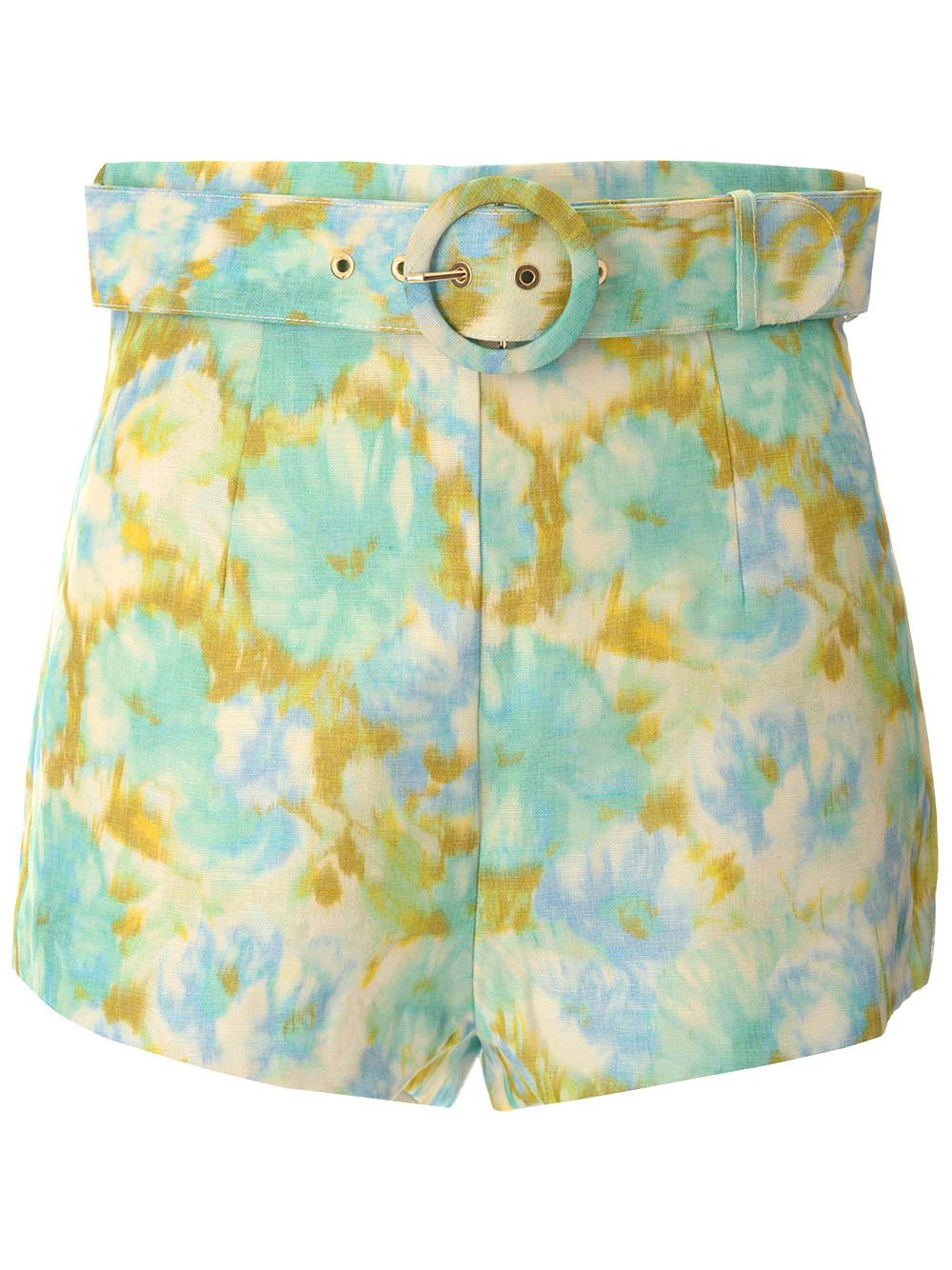 Zimmermann High Tide Ikat Shorts