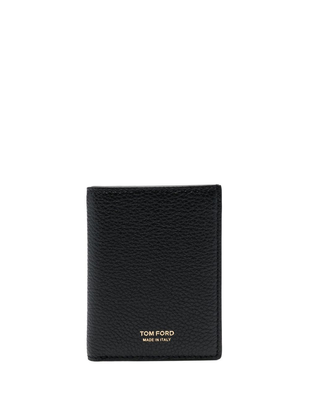 TOM FORD 粒面皮质钱包 - 黑色