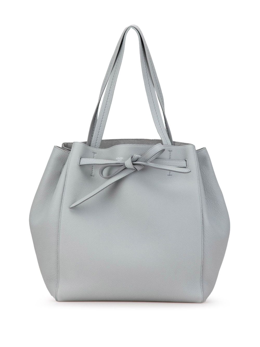 Céline Pre-Owned Phantom Cabas 小号皮质手提包（2000年典藏款） - 灰色