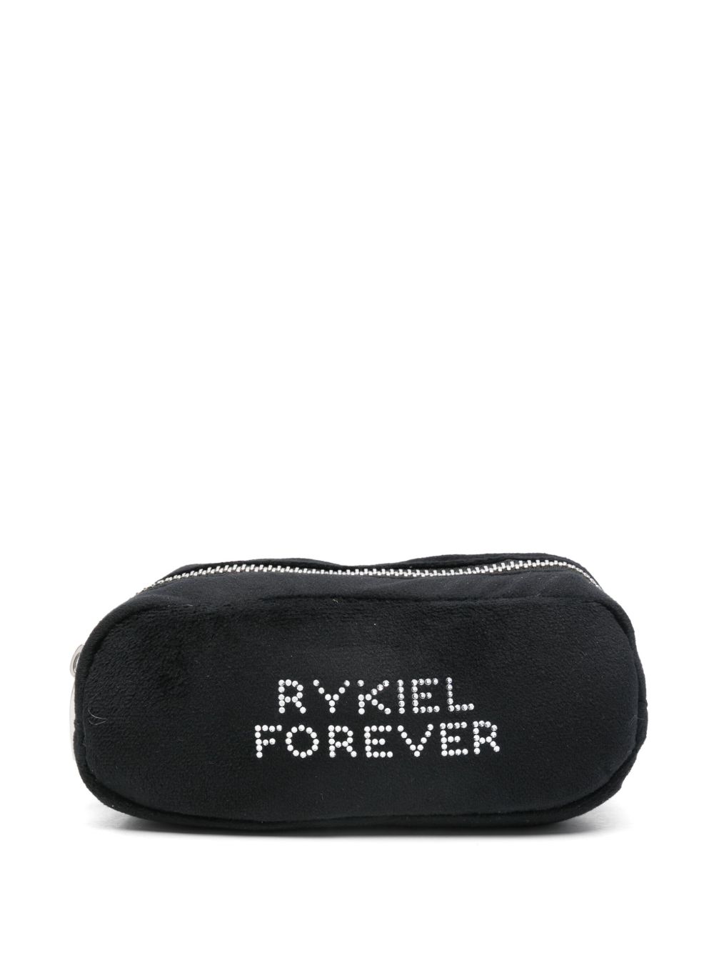 Sonia Rykiel 丝绒收纳袋 - 黑色