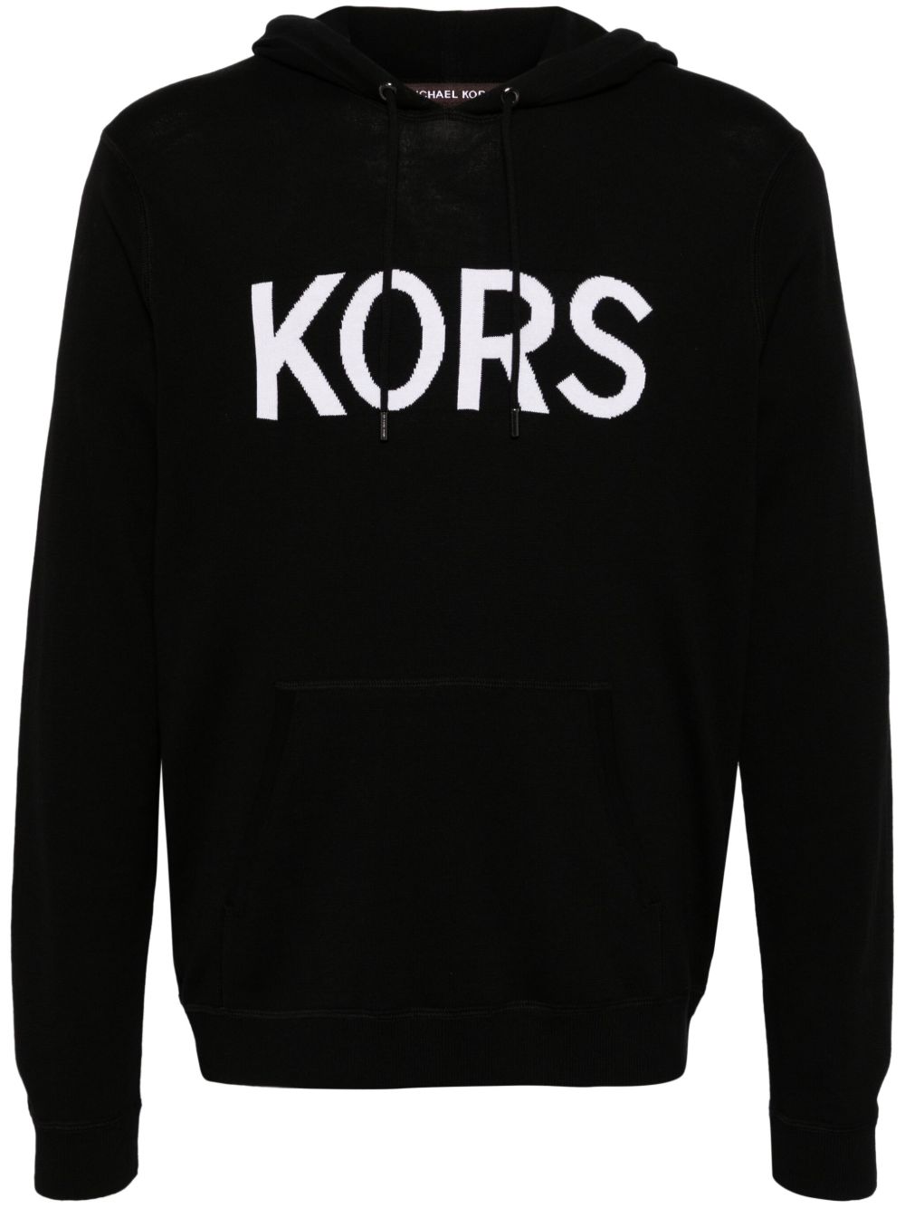 Michael Kors 嵌花针织毛衣 - 黑色